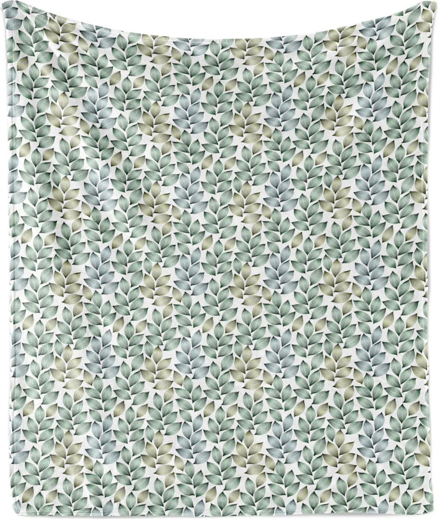 Coperta Morbida ABAKUHAUS 175x230 cm | Design Floreale per Famiglie
