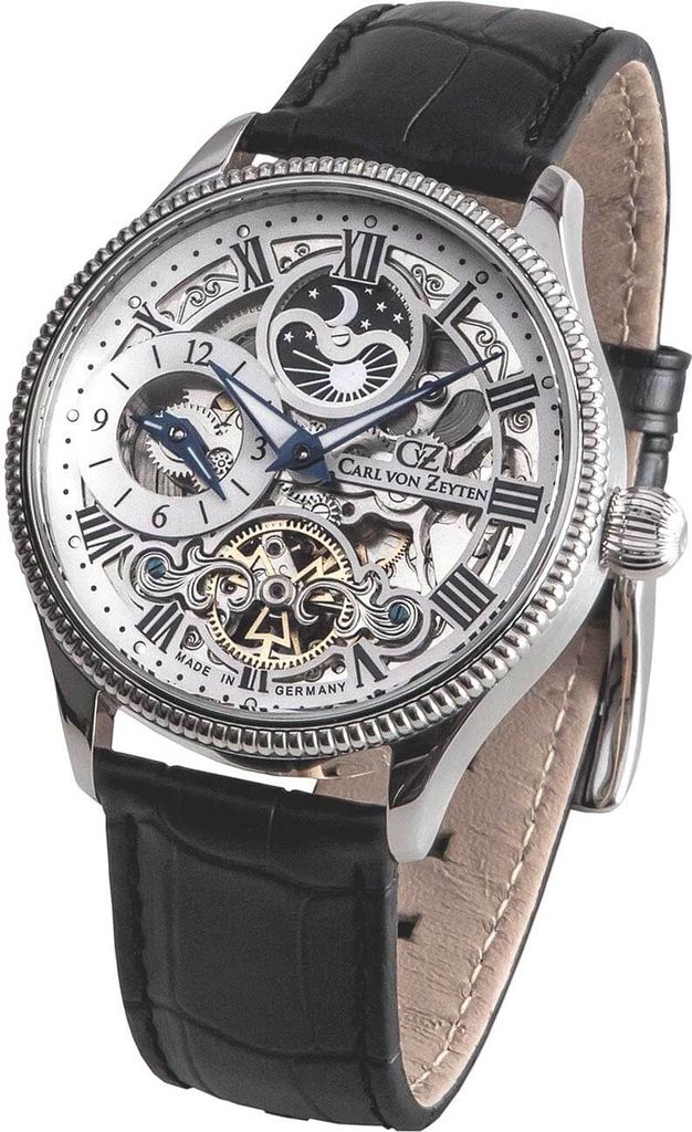Carl von Zeyten CVZ0034WHS Kimbach Herren Automatikuhr