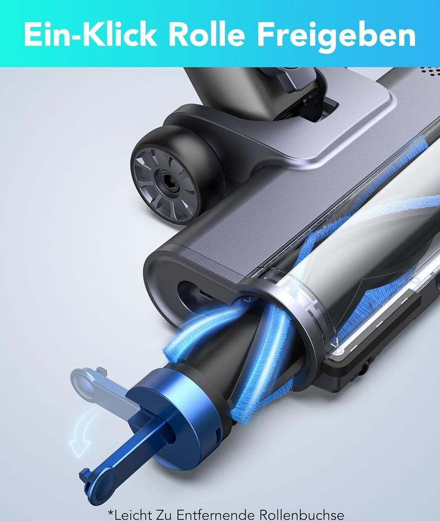 Greenote Akku Staubsauger, 33000Pa Staubsauger Kabellos 10 Produktbild 5