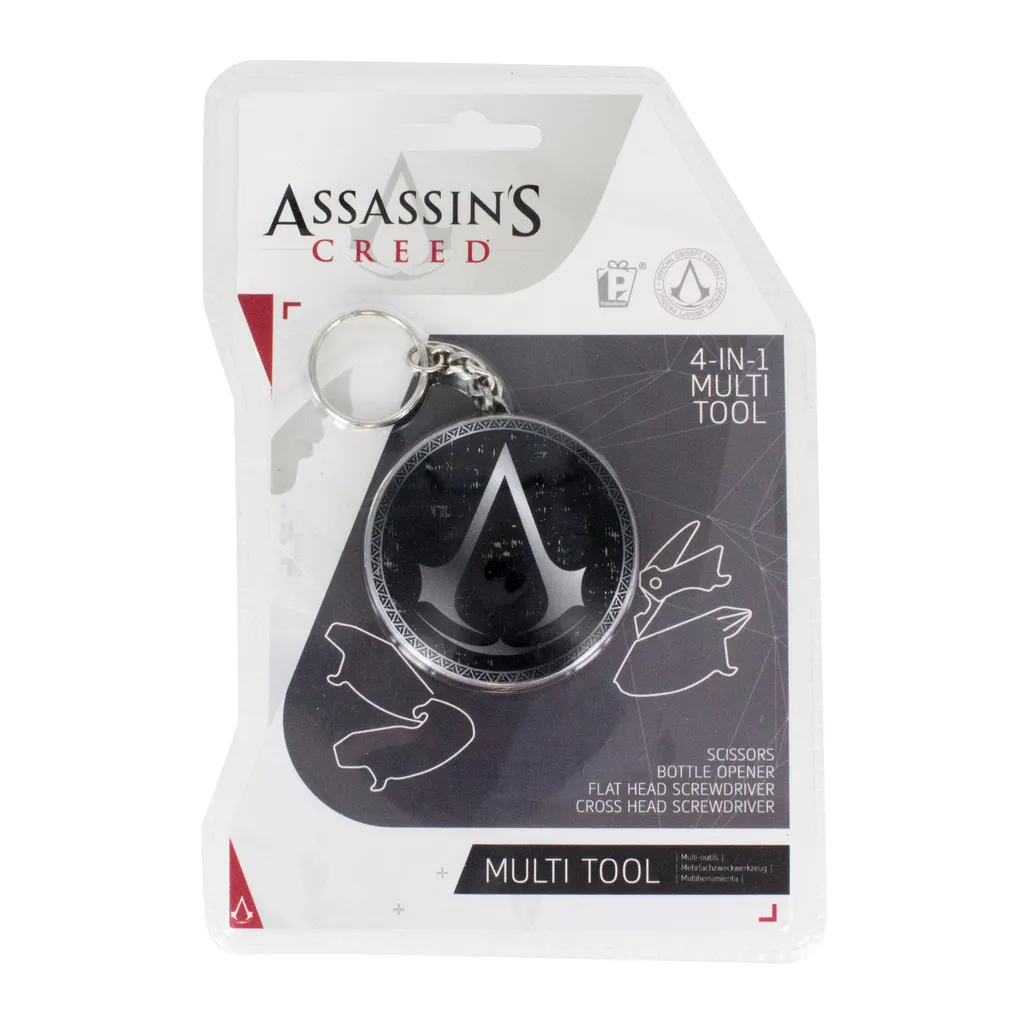 Multitool Paladone Assassin's Creed 4 in 1 Nero | Accessorio EDC - 4