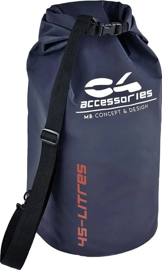 Sac de transport C4 Logo 45L bleu pour l'apnée et la chasse marine
