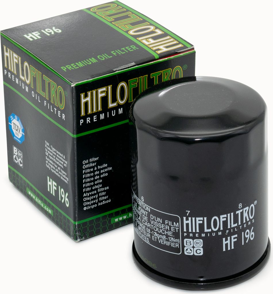 Hiflo Ölfilter HF196 kompatibel mit Polaris Sportsman / Twin / EFI / MV7 / X2 600 / 700