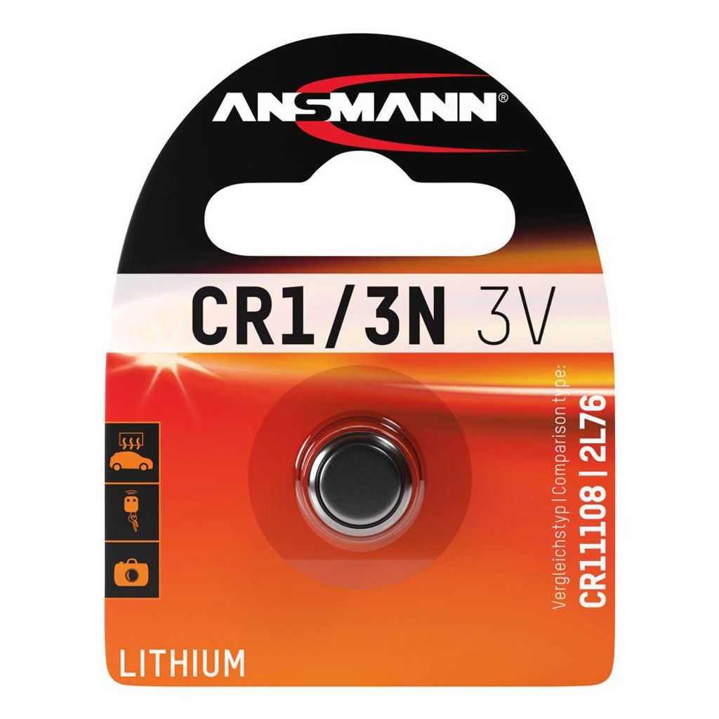 Lithium Batterie CR1/3N / CR11108 / 2L76 (1 Stück) Produktbild 