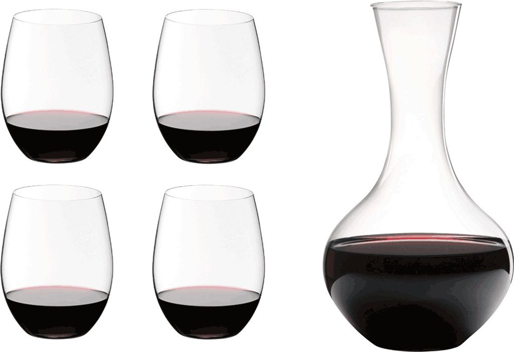 Riedel 5414/30 O Sklenice a karafa na Cabernet, 5dílná sada Obrázek produktu 