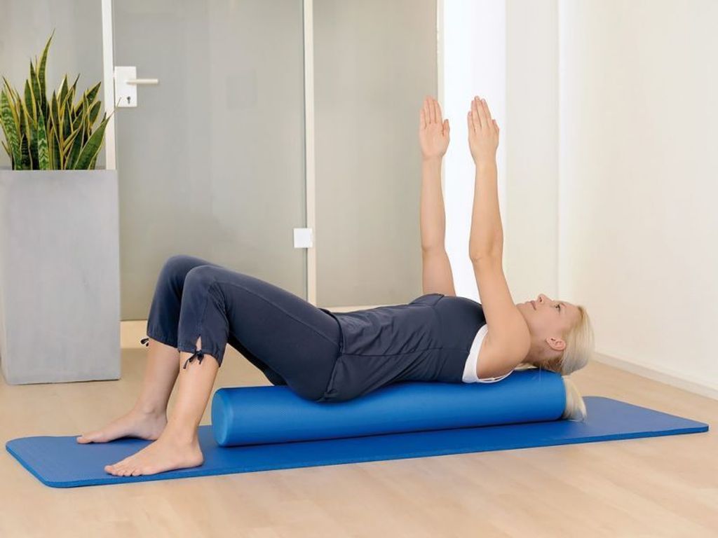 Sissel Pilates Roller Pro 90 cm modrý SIS-310.011 Obrázek produktu 4