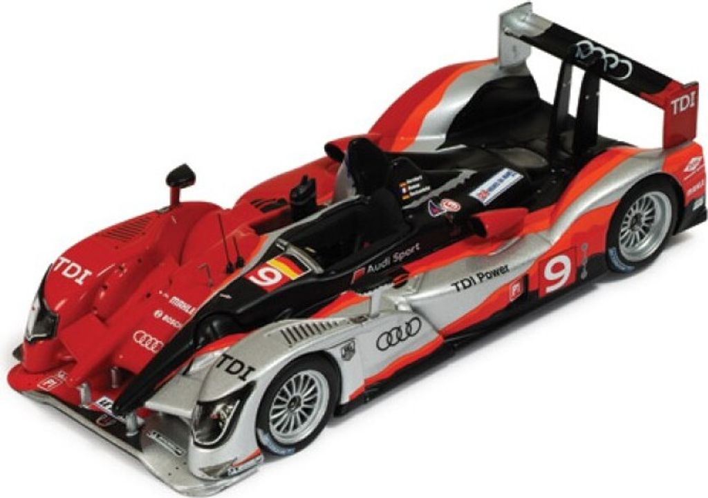 AUDI R15 TDI #9 Gewinner der 24h von Le Mans 2010 M.ROCKENFELLER / T.BERNHARD / R.DUMAS, IXOLM2010, Maßstab1/43, IXOMODELS