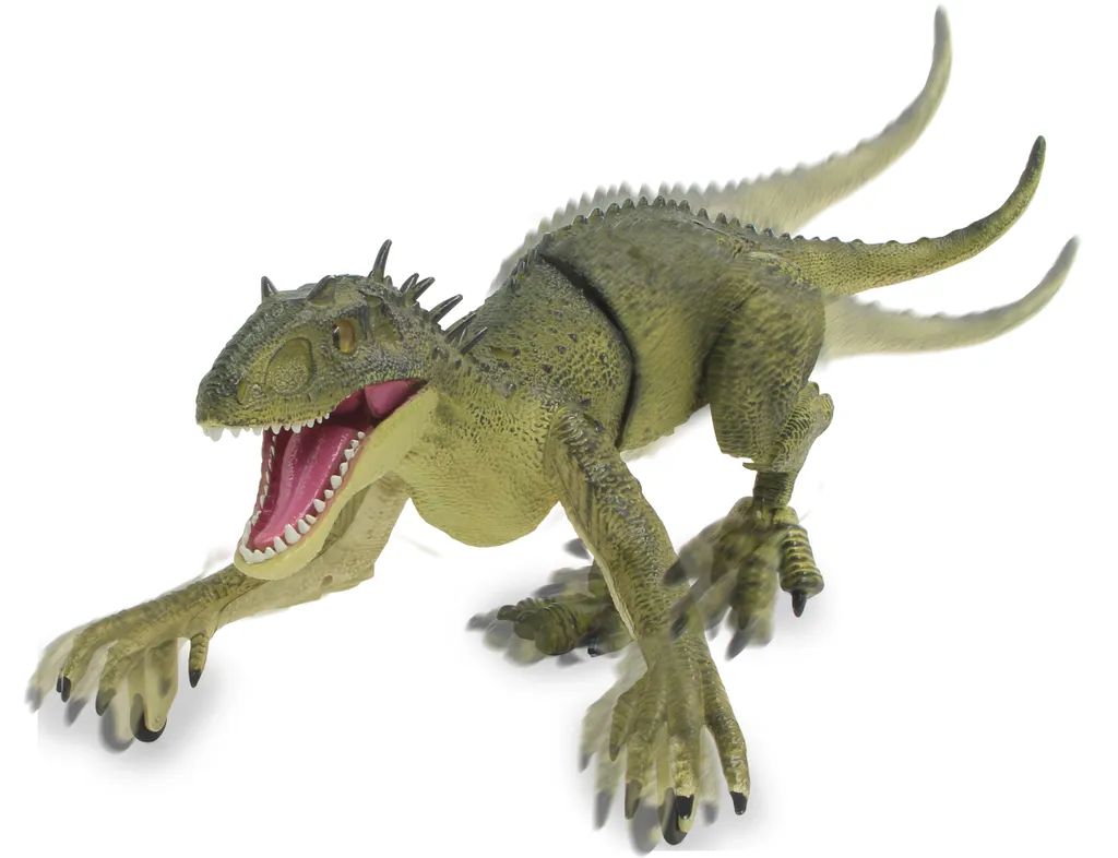Dinosaure Robot Interactif Exoraptor Jamara Vert avec Télécommande 2,4GHz - 13