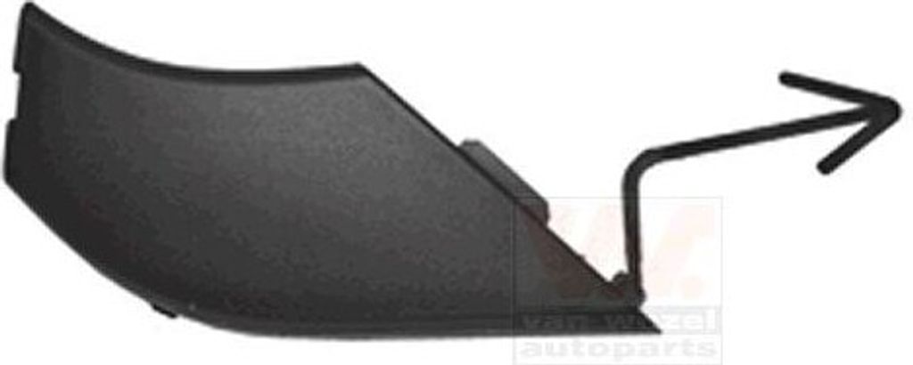VAN WEZEL 1987587 - OE 1778880 Klappe, Abschlepphaken vorne für Tourneo Custom, Transit Custom