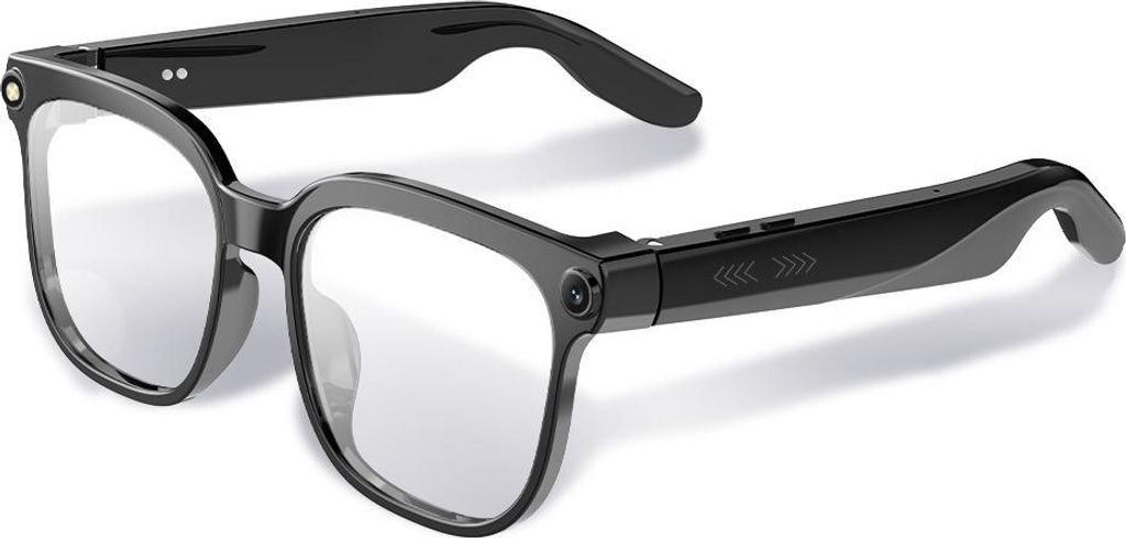 INF Smarte Brille mit 8MP Kamera, KI-Bilderkennung & Produktbild 