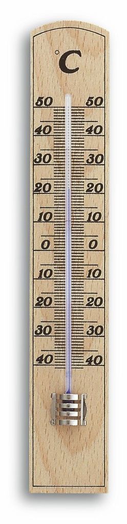Zimmerthermometer analog aus Buche, 12.1004, TFA Dostmann Produktbild 