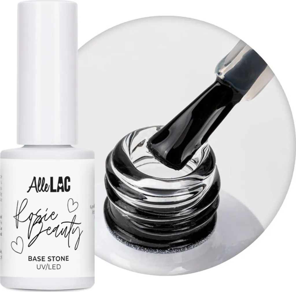 AlleLac x Rosie Beauty Base Stone 6g | Manicure Ibrida e Gel Professionale