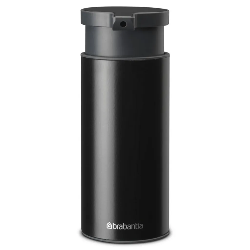 Distributeur savon Brabantia Profile : fini les fuites et la rouille noir