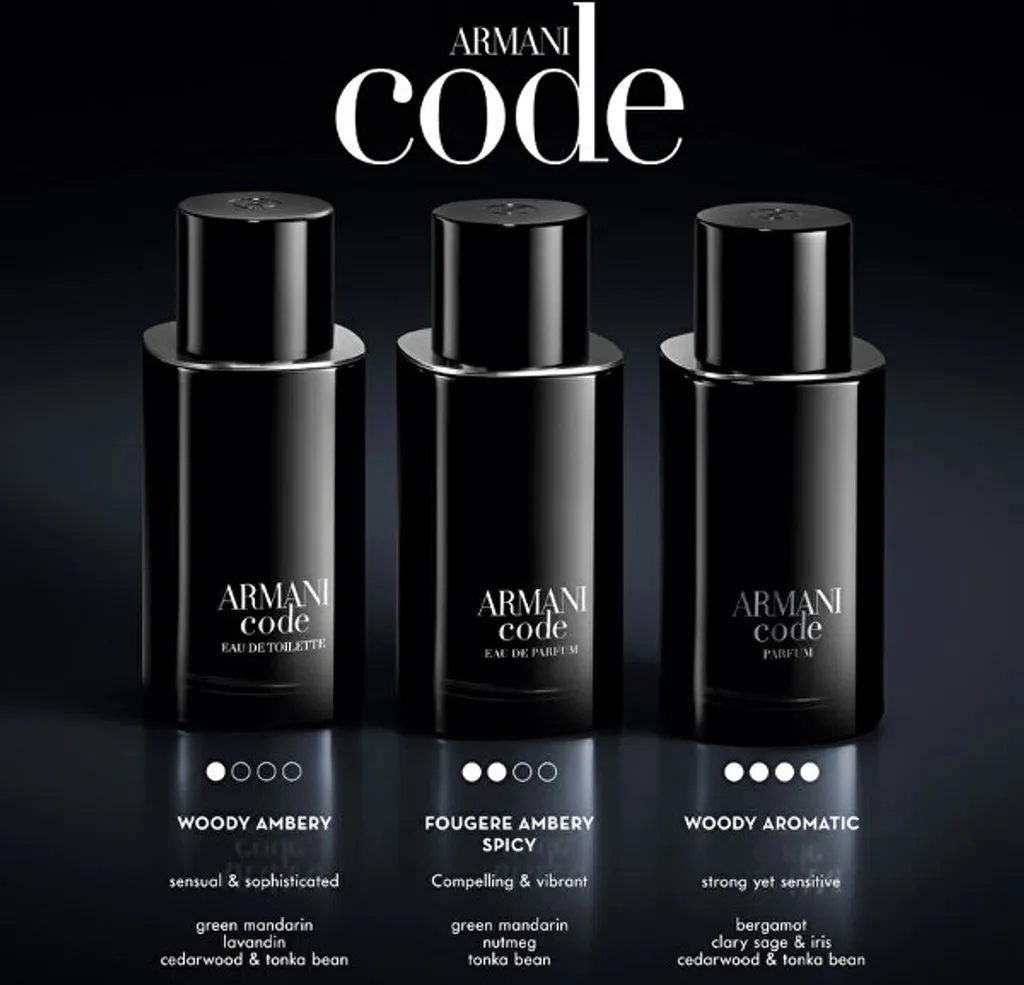 Armani Code Pour Homme Eau de Parfum Recharge 75 ml - Parfum Intense