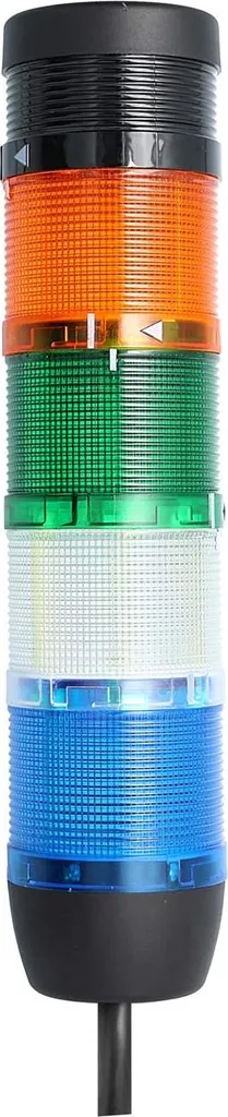 Colonna Luminosa STEX24 4 Colori LED 24V | Design Industriale 70mm