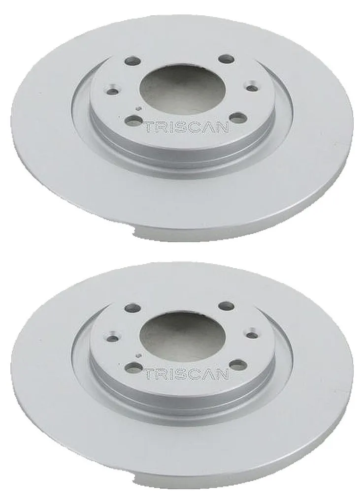 Disques de frein avant ventilés TRISCAN 8120 28110C - Set pour Citroën C2