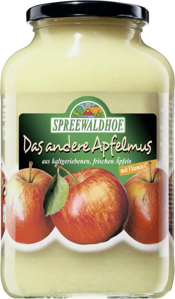 Spreewaldhof Das andere Apfelmus frischen Äpfel mit Vitamin C 720ml