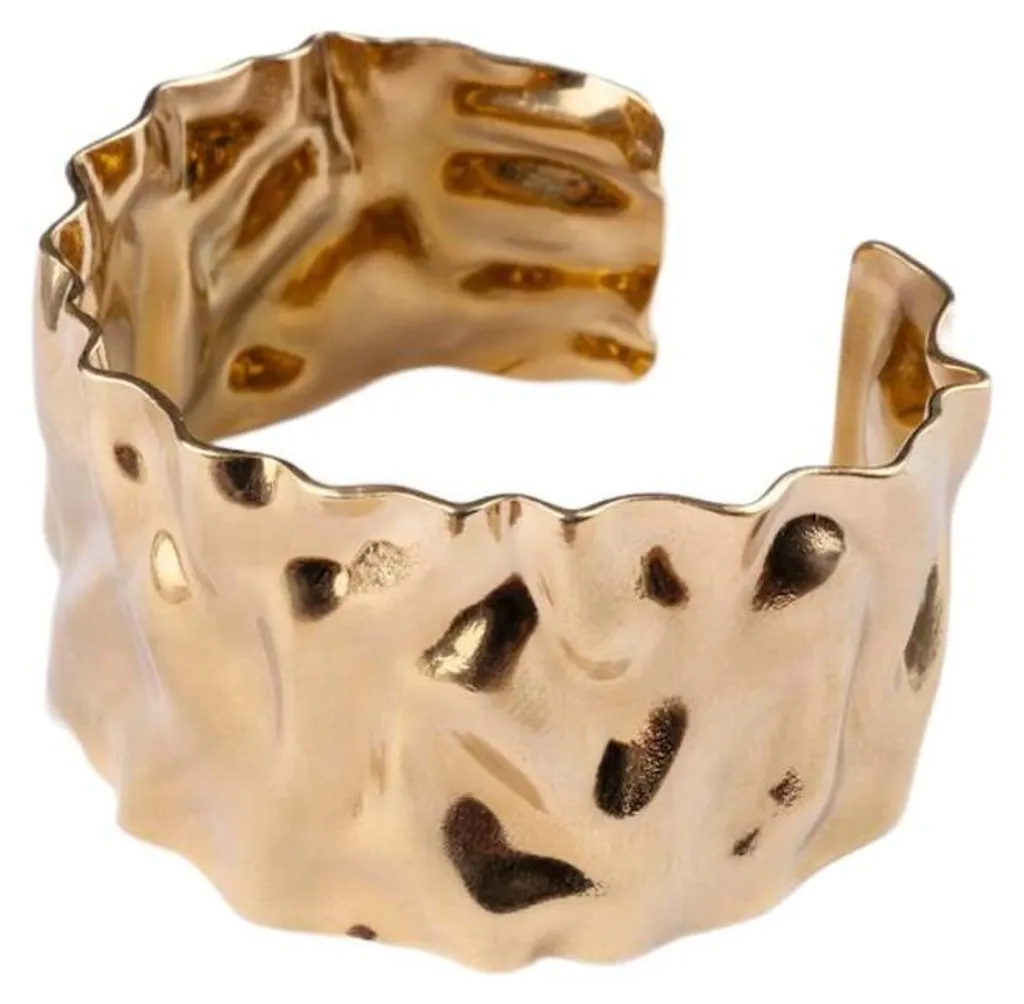 Bracelet or massif durable Gleam Gold fini la peau sensible maillons