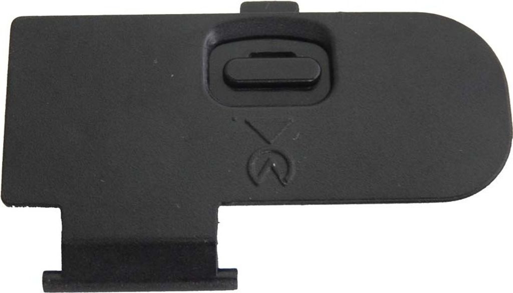 vhbw Akkudeckel kompatibel mit Nikon D3100 Kamera, Batteriegriff - Abdeckung, Cover, Batteriefachdeckel