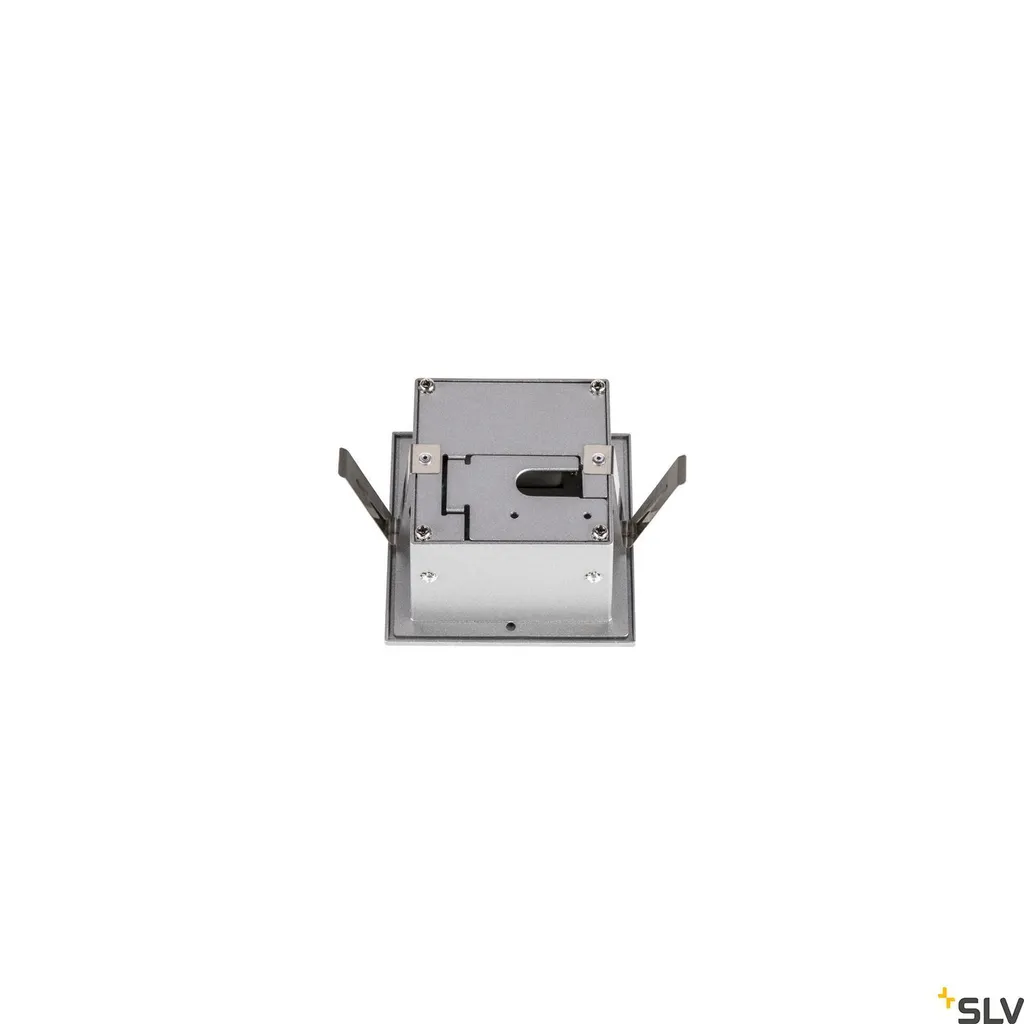 Faretto Segnapasso Frame Basic LED 230V 9x9 Argento | Installazione Rapida - 4