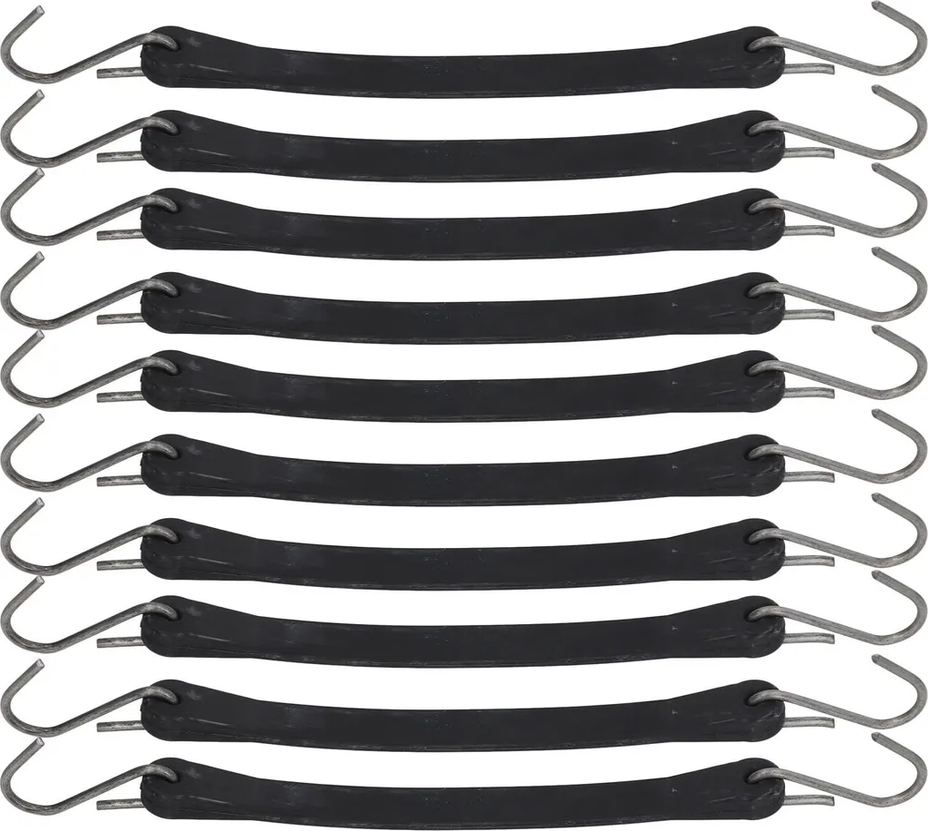 Sandow pour Bâche Camion et Fixation Remorque Moto - Lot de 10 Pcs