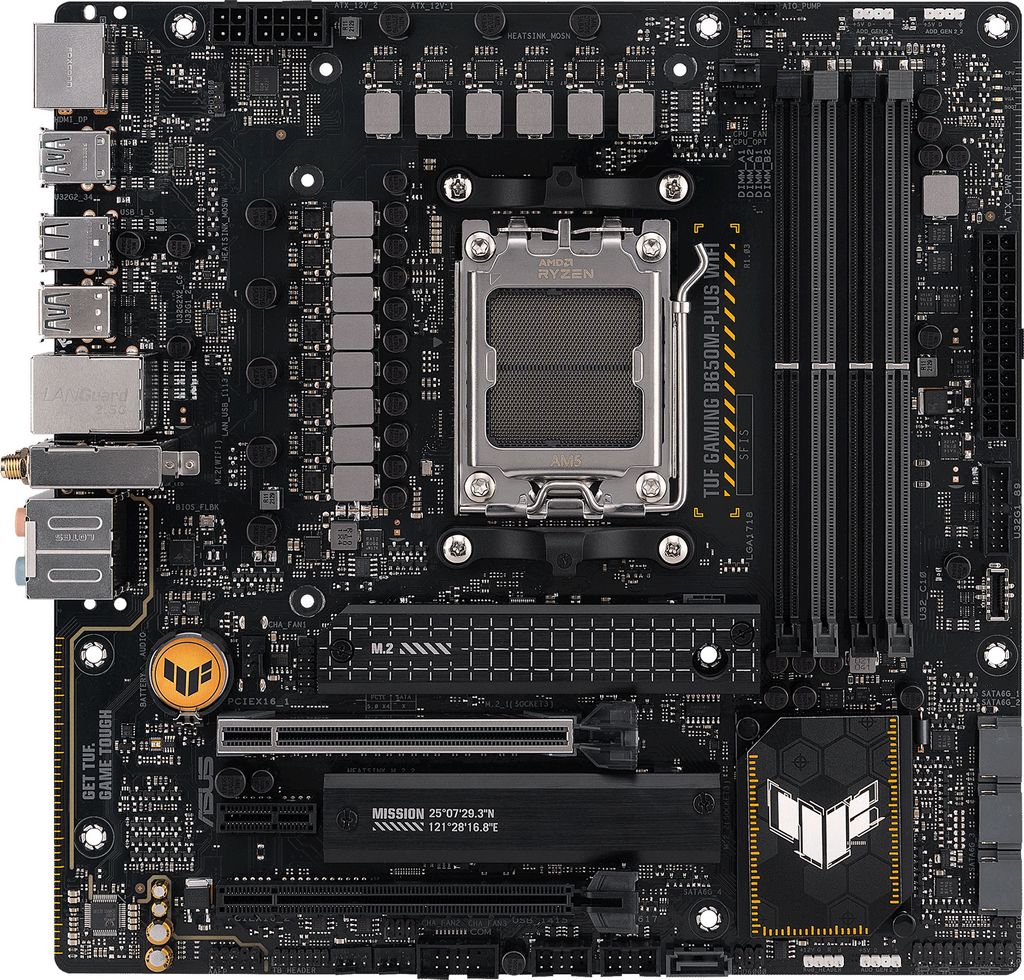 ASUS TUF GAMING B650M-PLUS WIFI Mainboard Produktbild 2
