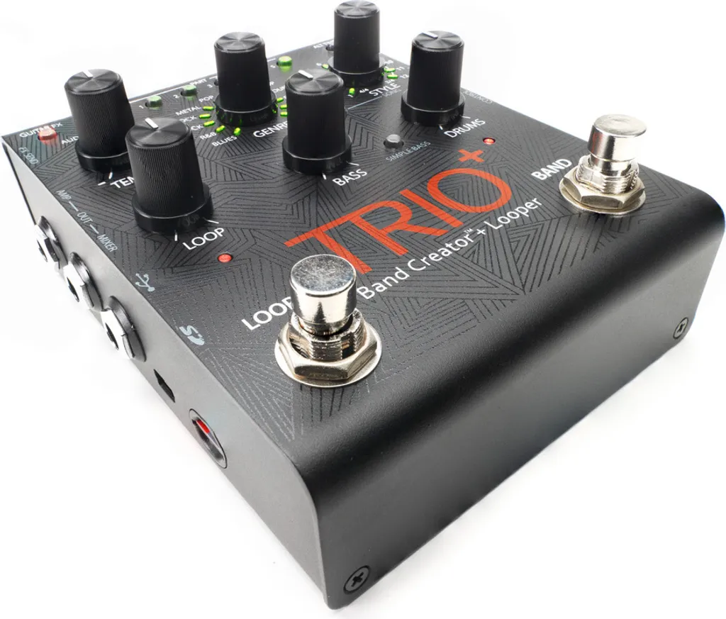 Digitech Trio+ Band Creator : Looper et arrangeur avec 12 styles pros