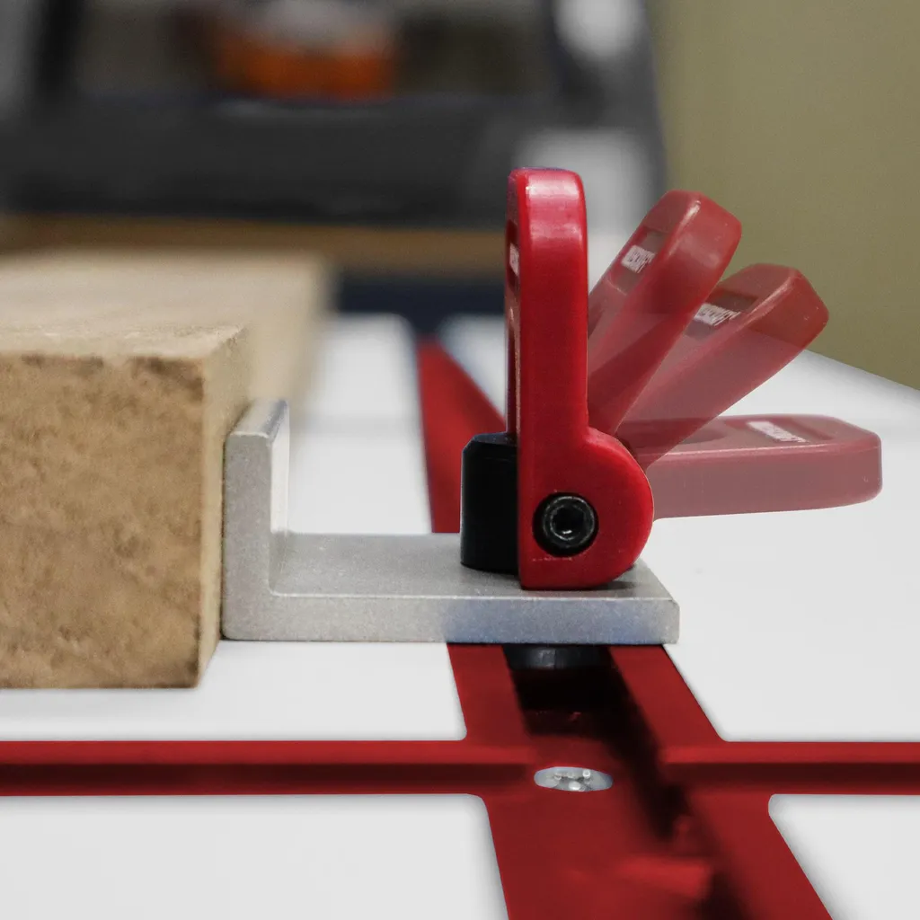Butées Rotatives CamStops pour Guide de Table de Sciage et Défonceuse - 2