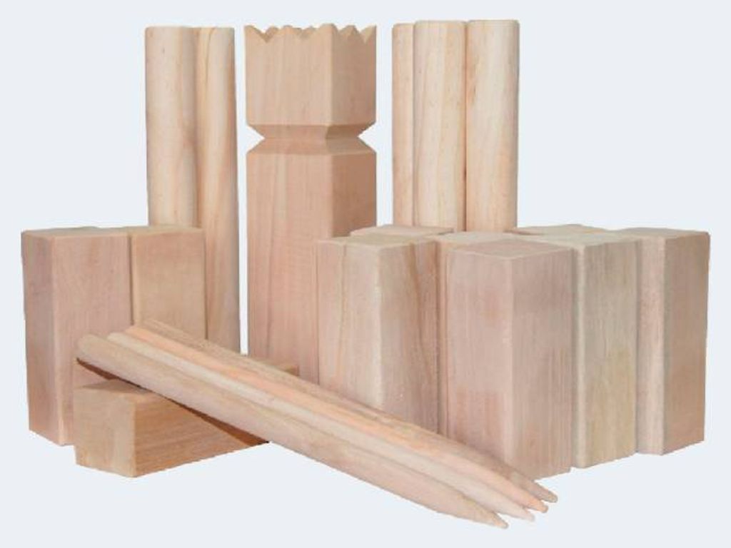 Gametime 436462 Spielzeit Kubb Viking Spiel