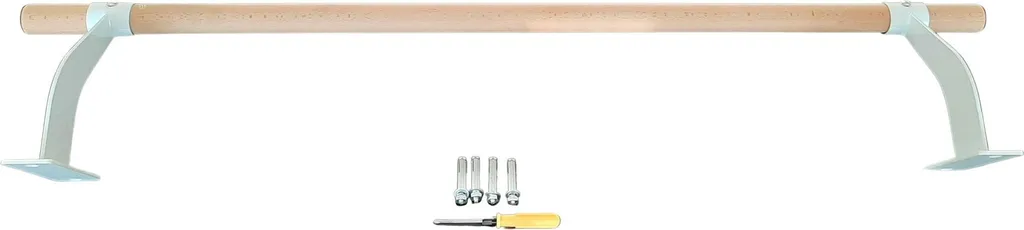 Barre de danse murale 120 cm MASTER en bois pour corriger votre posture