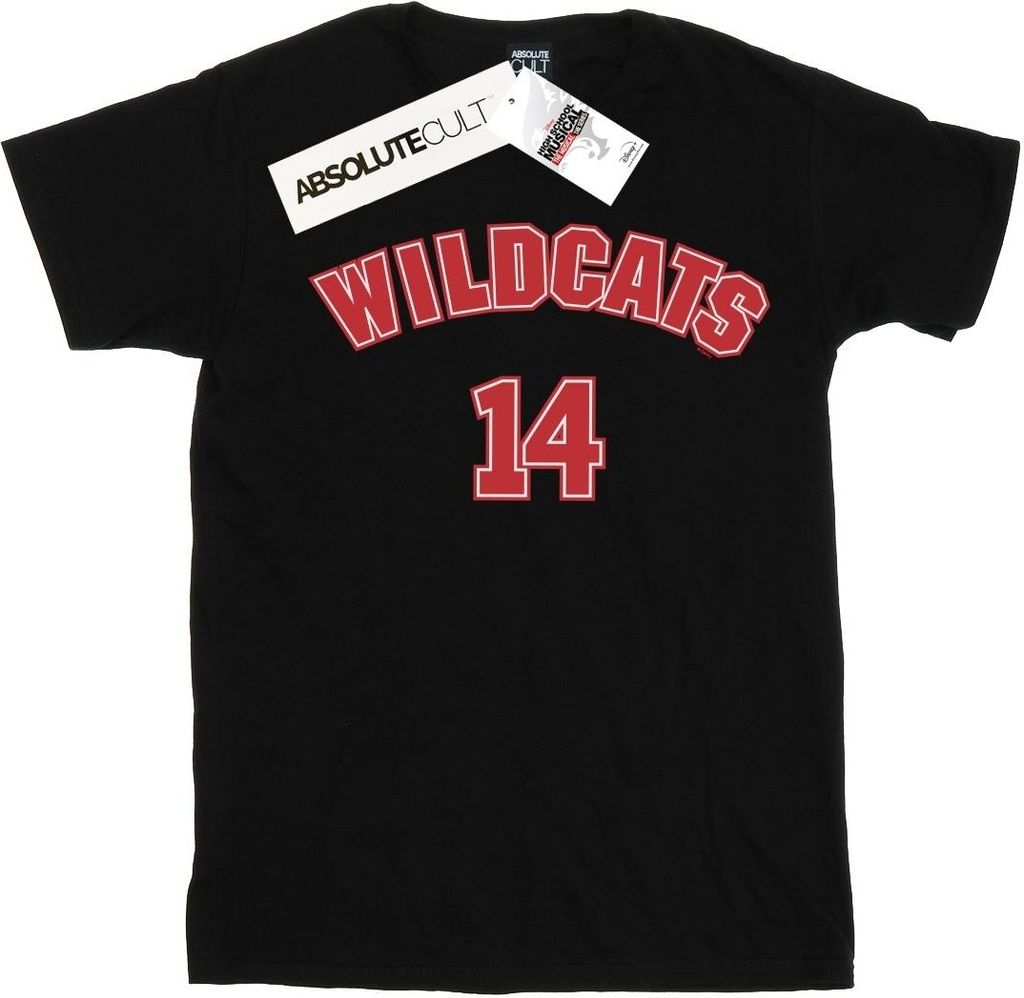 Disney - "High School Musical The Musical Wildcats 14" T-Shirt für Herren BI31328 (XL) (Schwarz)