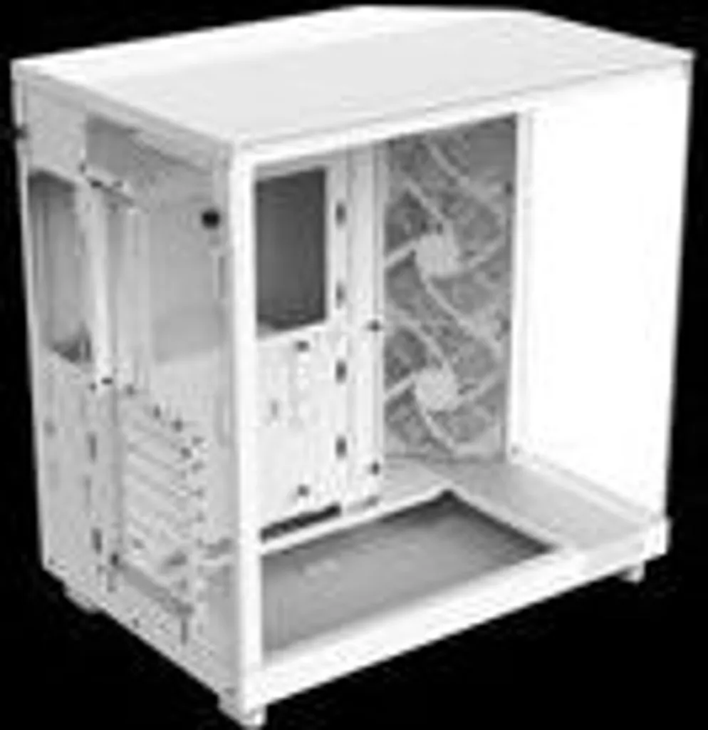 Boîtier PC de jeu NZXT H6 Flow Blanc idéal pour le watercooling - 25