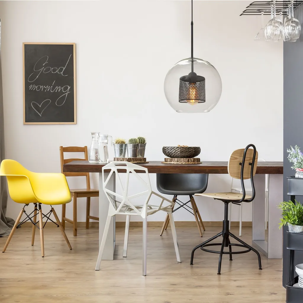 Offerta Lampada tooLight App558-1Cp 25Cm Black | Stile Urban - 4