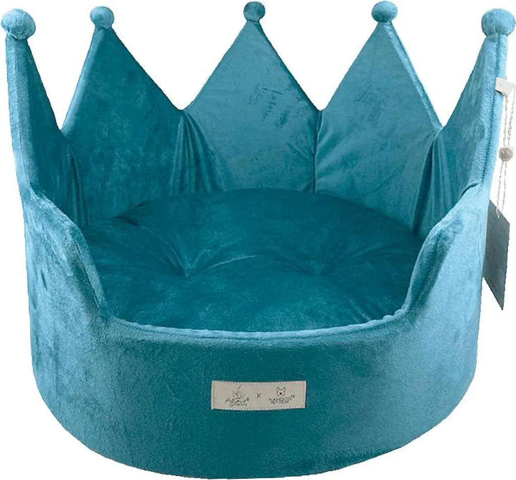 Lit Apaisant 45cm Forme Couronne - Fini le Stress de votre Animal
