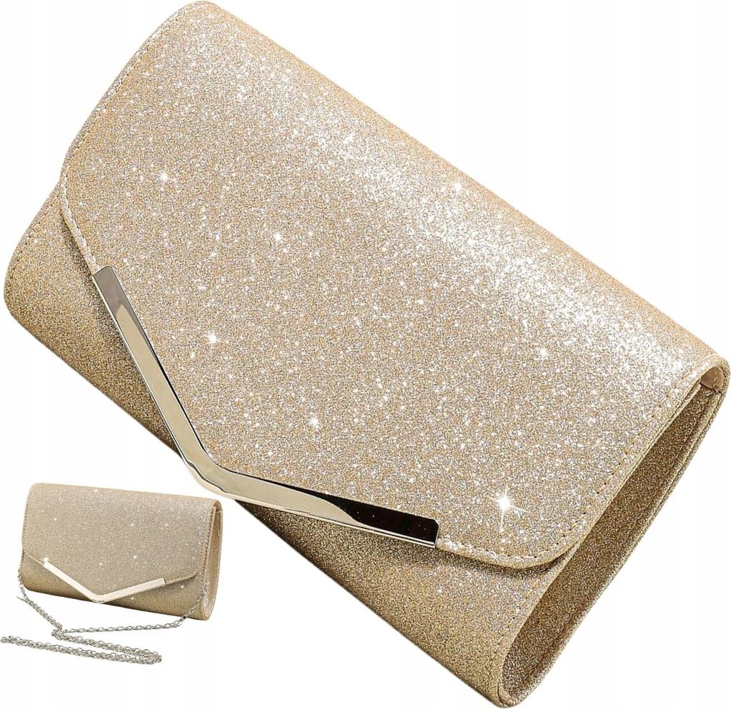 Umhängetasche - Kleine Brokat Abendtasche - Eleganz - Produktbild 