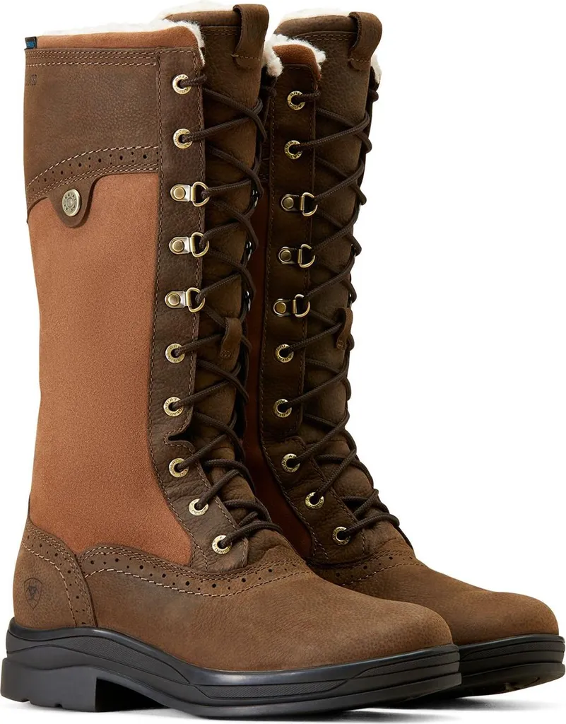 Bottes Wythburn II Ariat Imperméables avec Doublure Chaude - Java 38,5 - 5