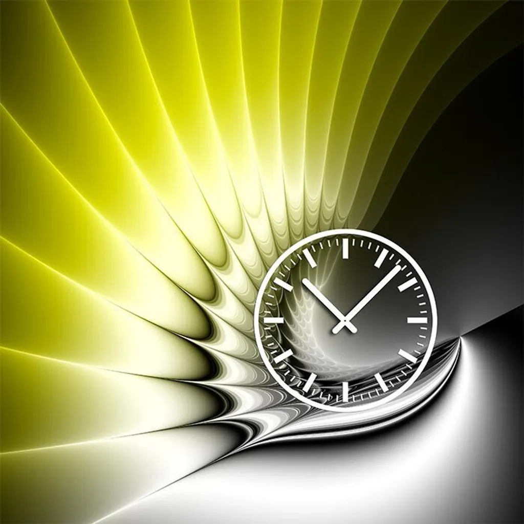 Regalo Ufficio Originale: Orologio Dixtime 4221 Design Moderno