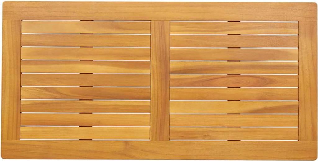 Tischplatte Öl-Natur 100 x 50 x 2 cm Massivholz Akazie