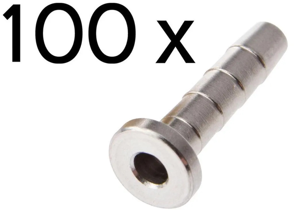 SHIMANO Insert Pin SM-BH90 100 pcs - Insert de durite frein argenté