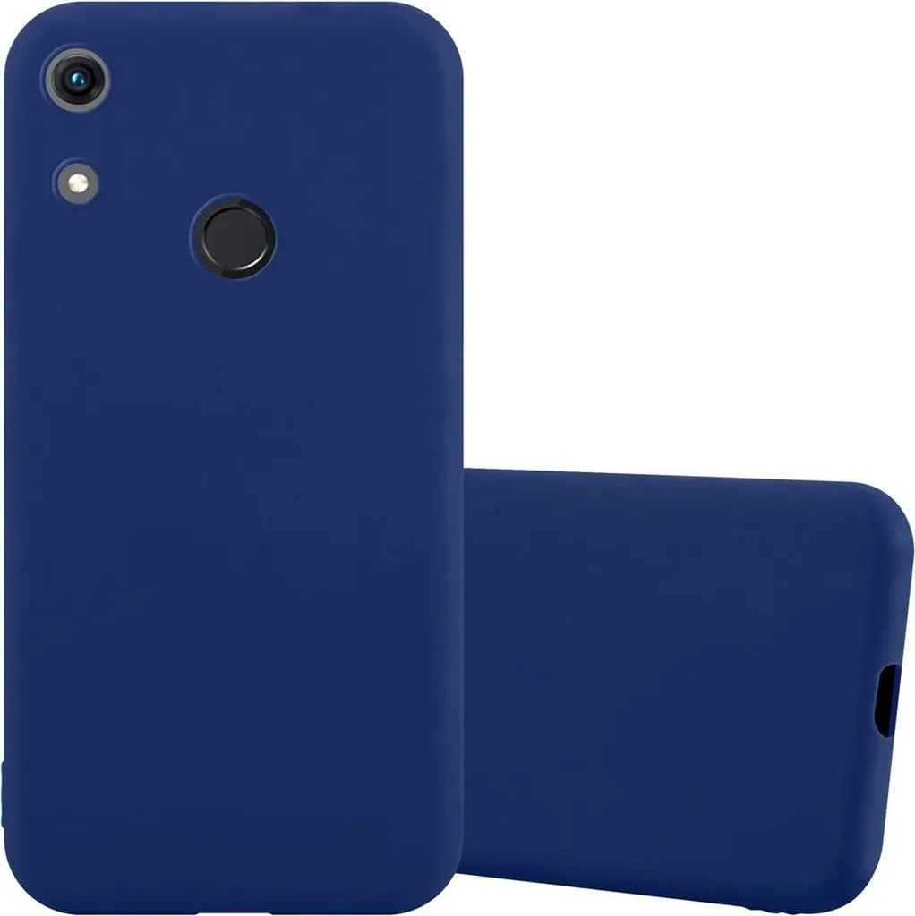 Cover Honor 8A Silicone TPU Cadorabo - Custodia Blu Lunga Durata