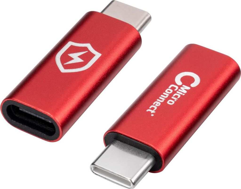 MicroConnect Microconnect MC-CCADAP-SC Kabel Gender Changer USB C Rot