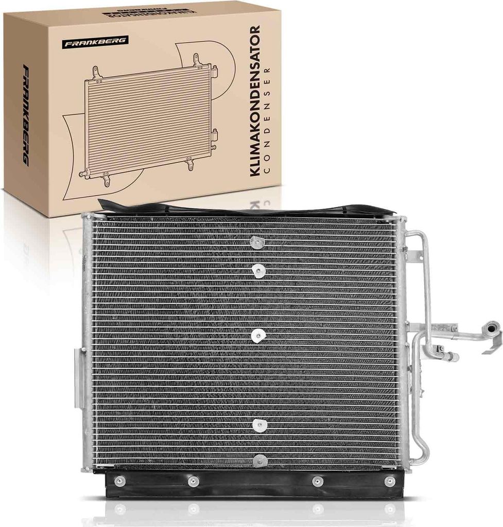 Frankberg 1x Kondensator Klimaanlage für Mercedes-Benz 124 C124 W124 S124 E-Klasse A124