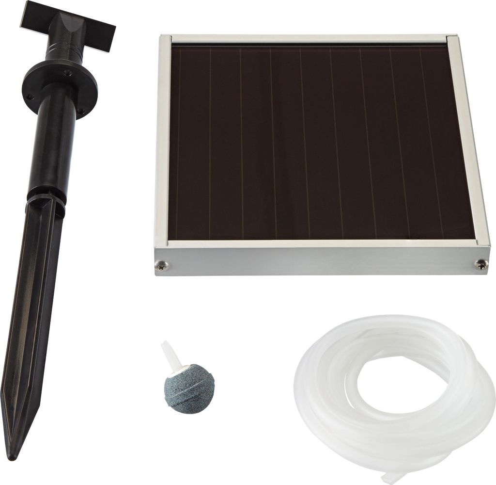 Pontec 46785 Pondo Solar Air 150 Plus Solar Teichbelüfter Umwälzpumpe 80 L/H489