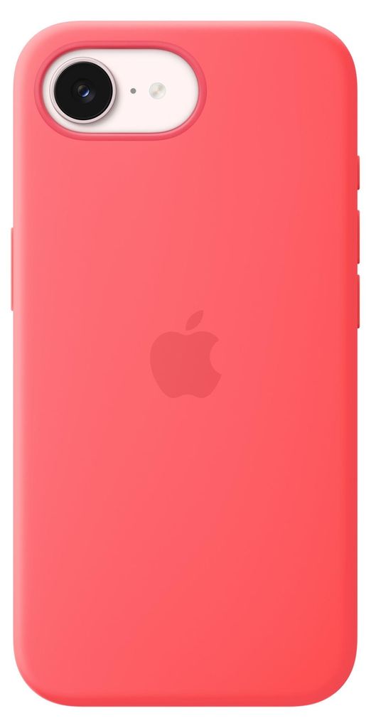 APPLE iPhone 17e Silicone Case with MagSafe Bright Guava
