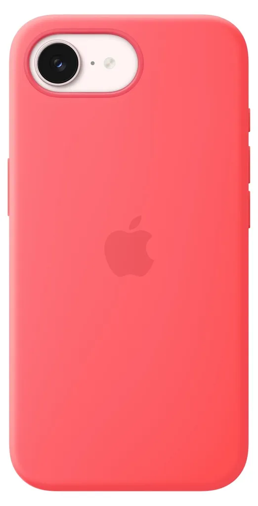 Protégez votre iPhone 17 avec la Coque Silicone Apple MagSafe Rose Goyave