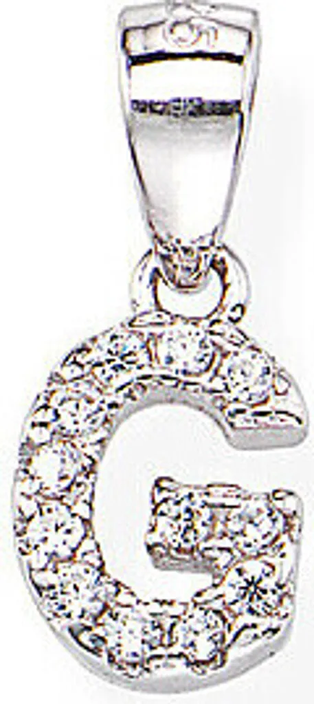 Scheda Tecnica Charm Donna Amen Letterami Argento 925 Zirconi