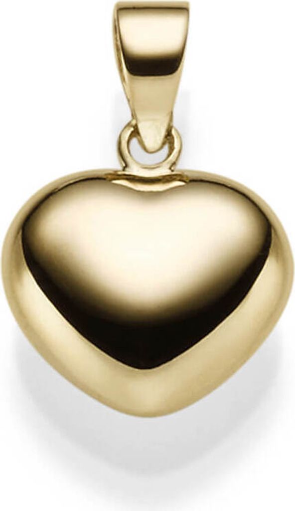 Anhänger-Herz-17-5x12mm-585-Gelbgold-glänzend
