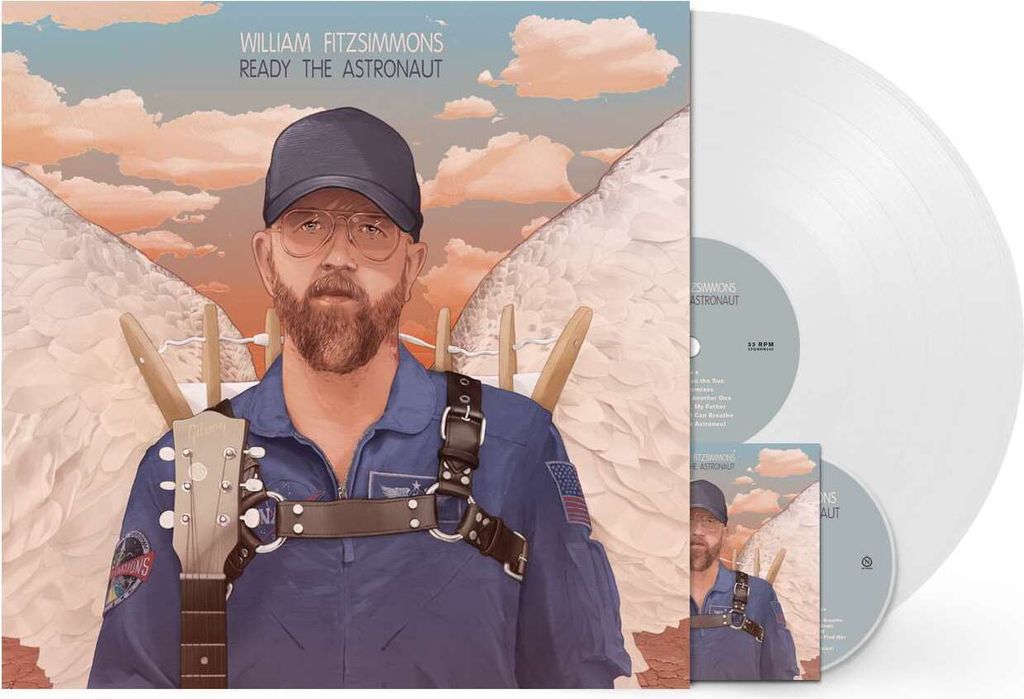 William Fitzsimmons: Ready The Astronaut (Clear Vinyl) - - (LP / R)
