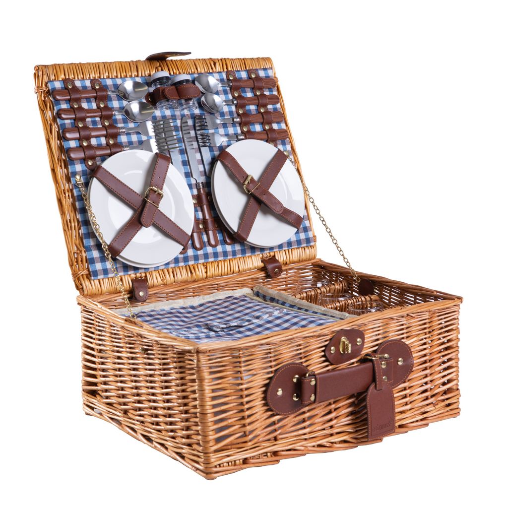 Cesto da picnic eGenuss per 4 persone con scomparto Immagine del prodotto 