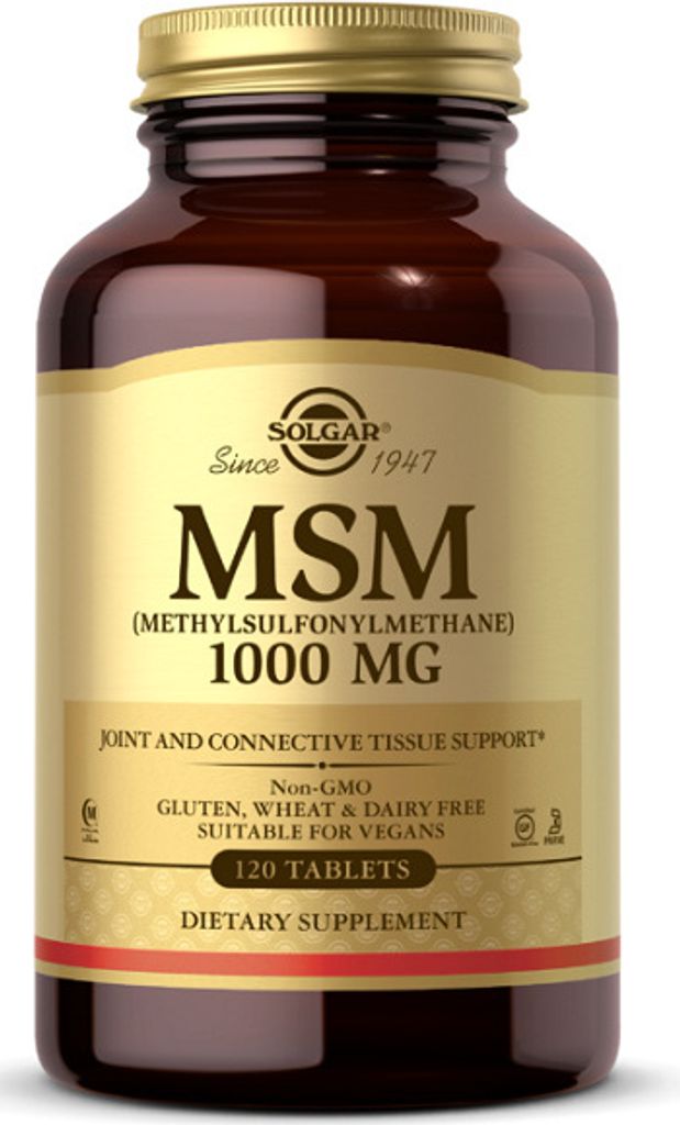 MSM 1000 mg 120 Tabletten Solgar Produktbild 