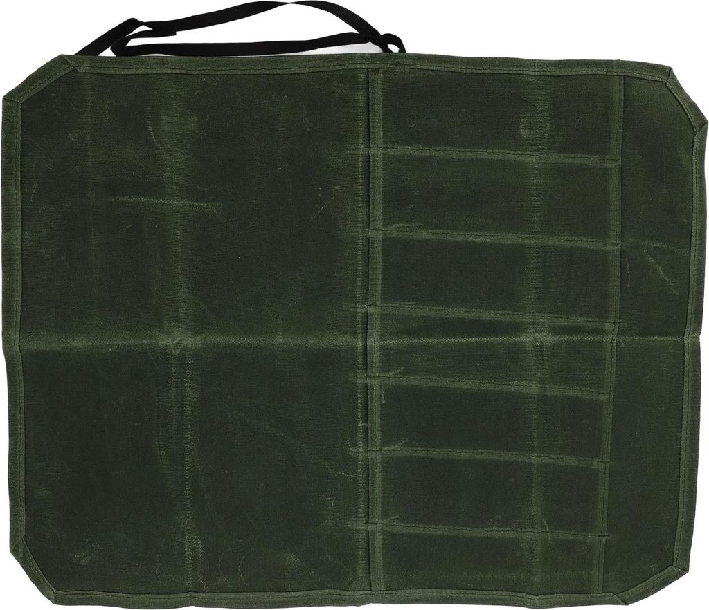 Gewachste Canvas-Messertasche mit 7 Fächern, Produktbild 